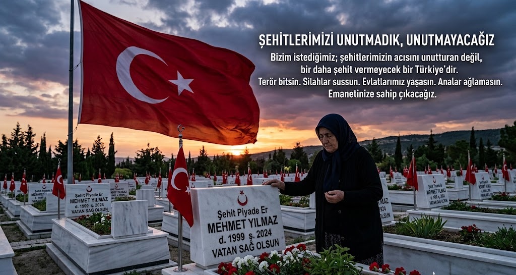 Şehitlerimizi Unutmadık, Unutmayacağız...