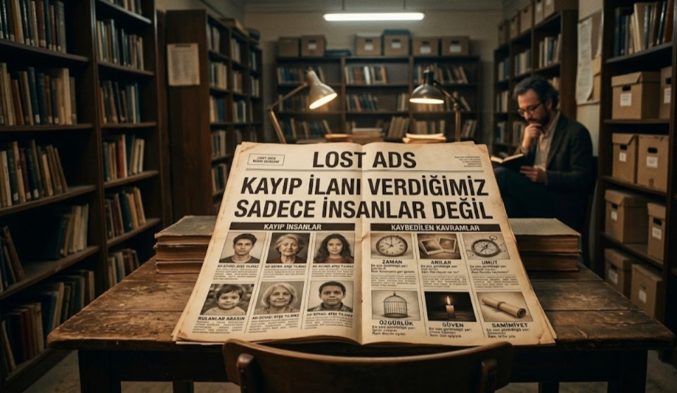 KAYIP İLANI VERDİĞİMİZ SADECE İNSANLAR DEĞİL