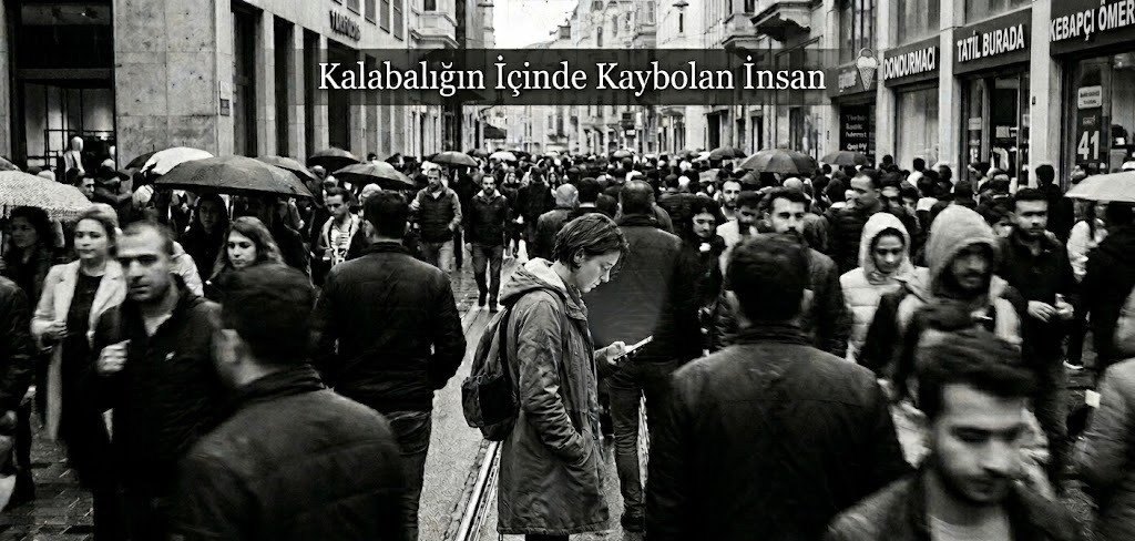Kalabalığın İçinde Kaybolan İnsan