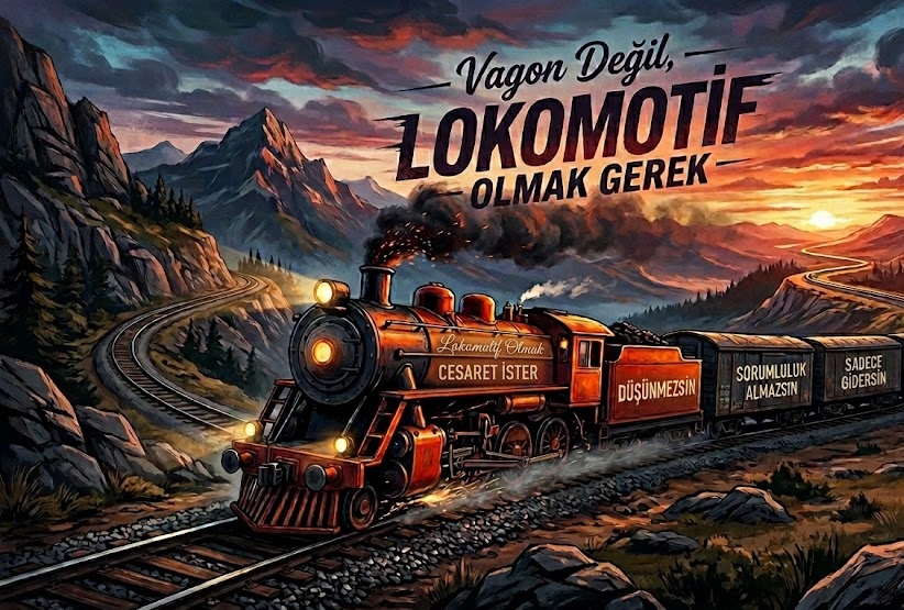 Vagon Değil, Lokomotif Olmak Gerek